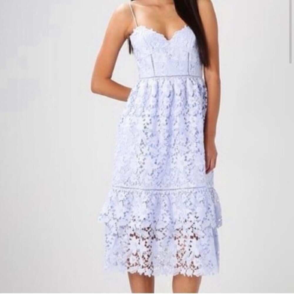 Club Monaco Lace Tiered dress size 4